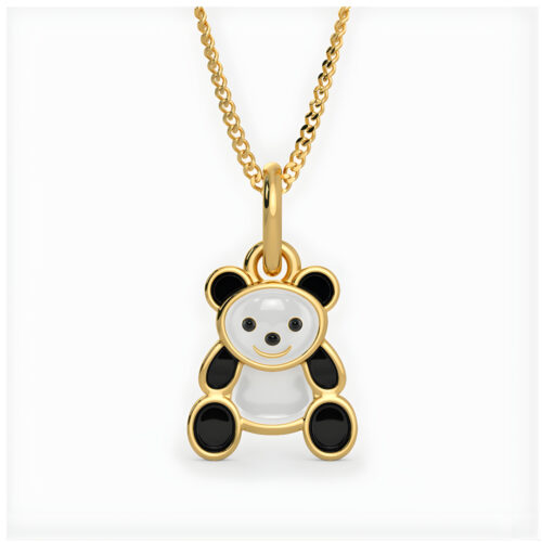 Kids Panda pendant (18k Gold)
