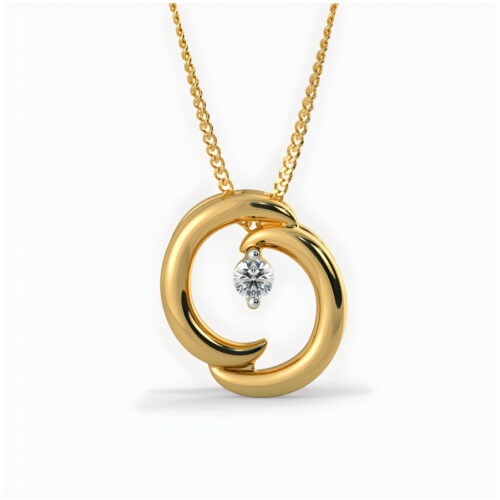 Luna Pendant (18k Gold)