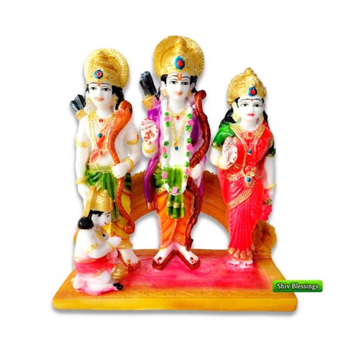 Ram & Hanuman Dust Marble Idols