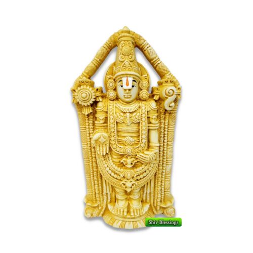 Lord Venkateswara Idol – Dust Marble – I