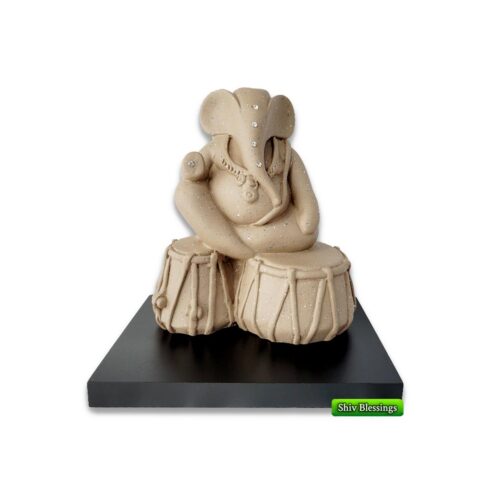 Ganesh with tabla – Dust Marble – II