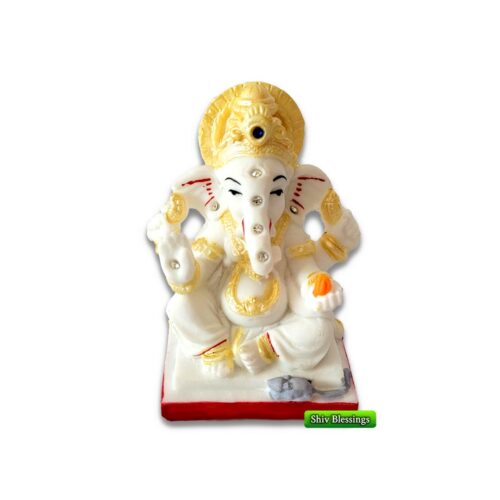 Chaturbhuj Ganesha – Dust Marble