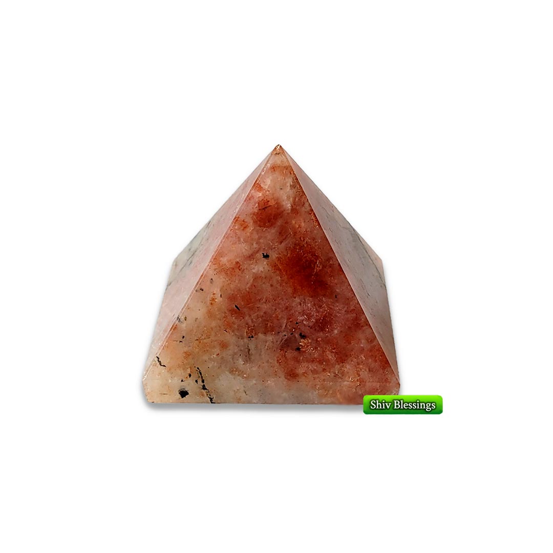 Natural Sunstone Pyramid – 142 gms