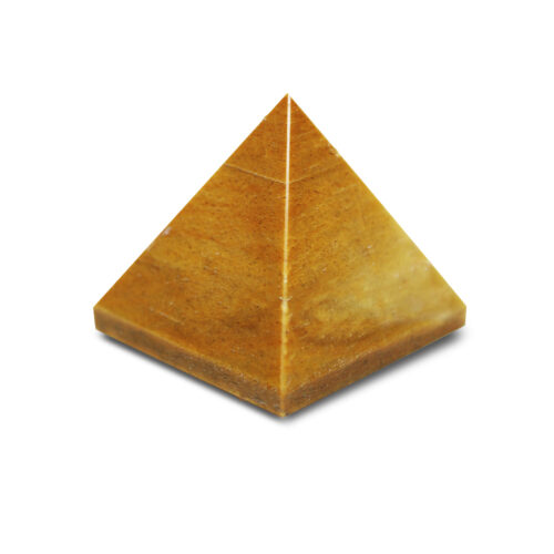 Yellow Jasper Pyramid