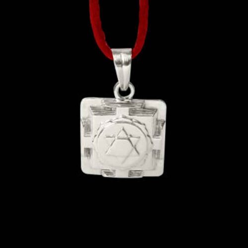 Kamdev 3D Yantra Locket in Silver