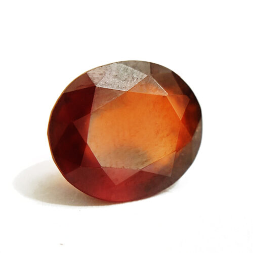 Natural Indian Gomedh – 4.95 carats | Certified Hessonite Gemstone for Rahu | Shiv Blessings | Premium Quality