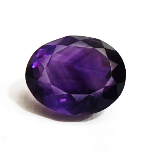 Natural Amethyst – 6.80 carats | Certified Gemstone for Saturn (Shani) | Shiv Blessings | Premium Quality