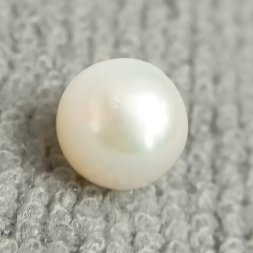 Natural South Sea Pearl – 5.90 carats | Certified Moti Gemstone for Moon (Chandra) | Shiv Blessings | Premium Quality