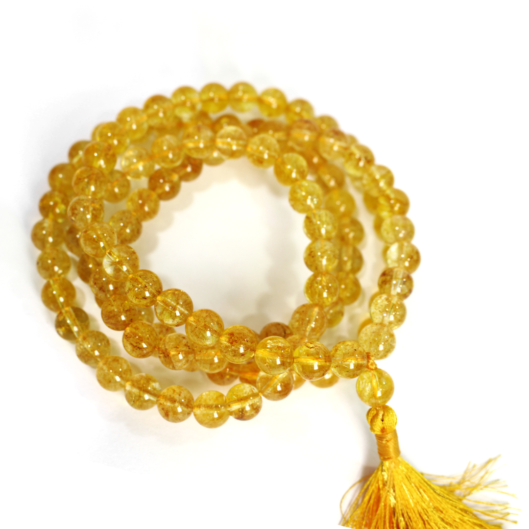 Citrine Mala - 6mm - Image 2