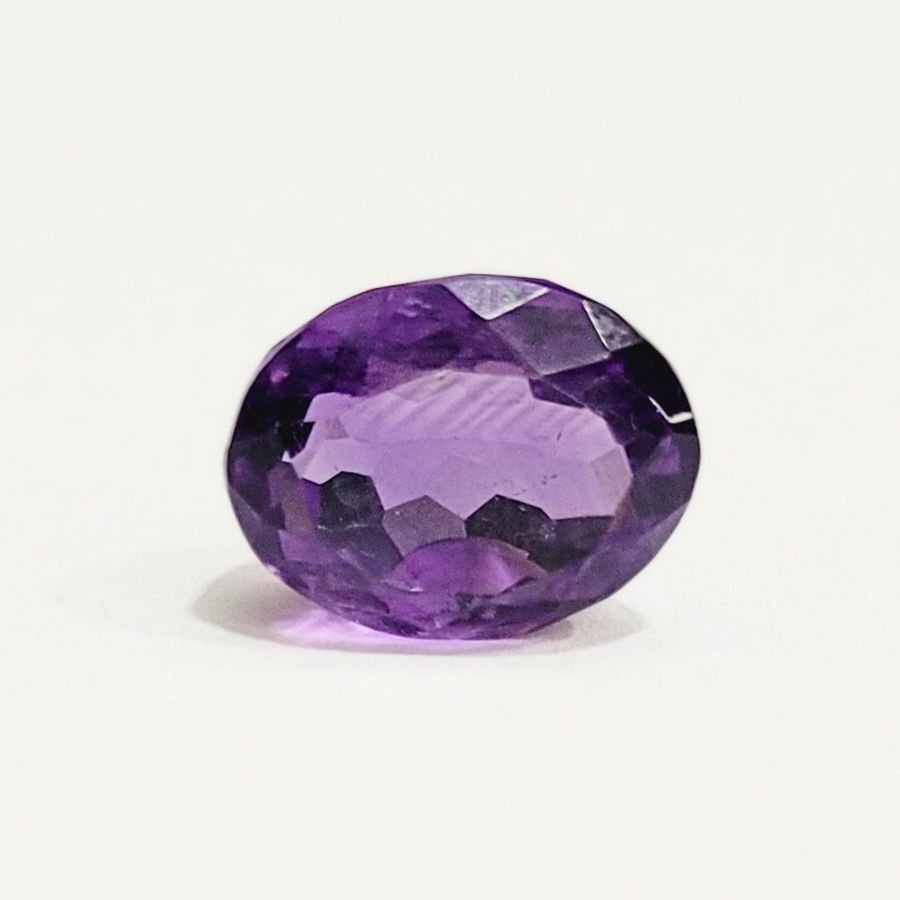 Natural Amethyst - 7 carats | Certified Gemstone for Saturn (Shani) | Shiv Blessings | Premium Quality