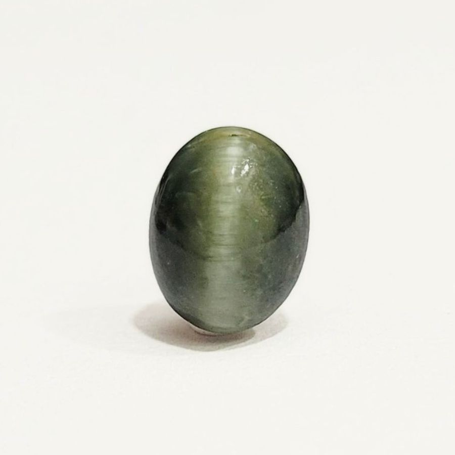 Natural Indian Cats Eye - 5.50 carats | Certified Gemstone for Ketu | Shiv Blessings | Premium Quality