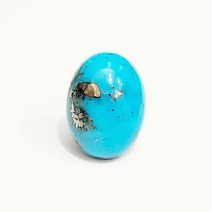 Natural Turquoise - 8.25 Carats | Certified Feroza Gemstone for Jupiter & Venus | Shiv Blessings | Premium Quality