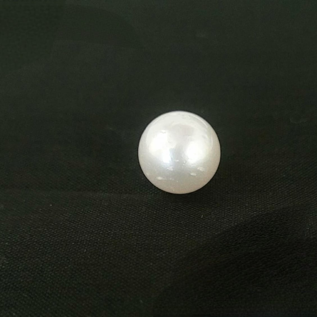 Natural South Sea Pearl - 5.90 carats | Certified Moti Gemstone for Moon (Chandra) | Shiv Blessings | Premium Quality