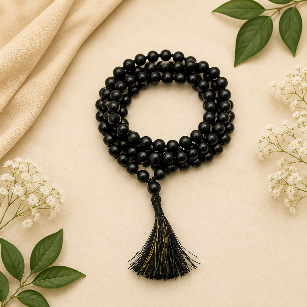 Karungali Mala (Ebony Wood Prayer Beads)