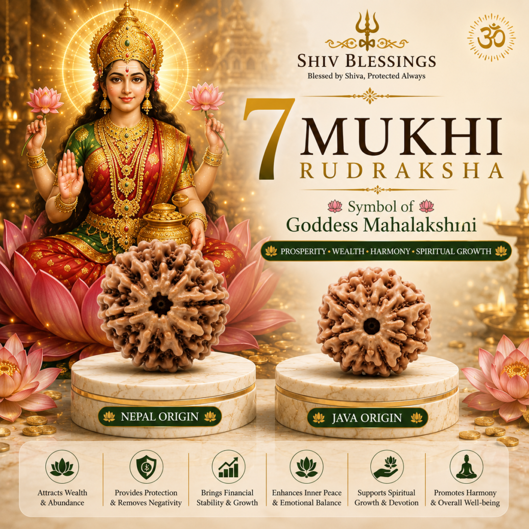 7 mukhi Rudraksha