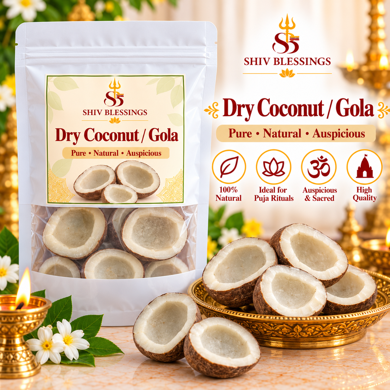 Dry Coconut / Gola